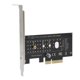 thumbnail image 5 of Ssd Adapter Card Pci-e To Ngff Card Pci-e Riser Card Host Controller Expansion Card SSD Adapter Card PCIE 3.0 X4 To M.2 NGFF Hard Drive Universal Host Controller Expansion, 5 of 8