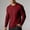 Wine, variant on Daiosportswear Men's Cotton Crewneck T-Shirts Long Sleeve Plain Tee Moisture Wicking Casual Solid Color Tshirts Yellow XL