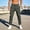 c01Green, variant on (M-4XL) Men's Plus Size Joggers Casual Solid Color Pants Lightweight Elastic Waist Drawstring Hiking Chino Pants for Men Green M