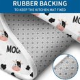thumbnail image 4 of White Cow Black Spot Moo Pattern Bathroom Rugs Sets 3 Piece,Toilet Cover Set,Absorbent Non Slip Bathroom Mats Sets with U-Shaped Contour Rug Toilet Rug Set, 4 of 5