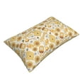 thumbnail image 3 of Fotbe Honey Honeycomb Pillow Cases - Envelope Closure - Luxury, Extra Soft, Cooling Pillow Covers - Wrinkle, Fade, Stain Resistant-16"x24", 3 of 9