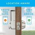 thumbnail image 5 of Kwikset Kevo 99250-201 Kevo 2nd Gen Bluetooth Touch-to-Open Smart Electronic Door Lock Deadbolt Featuring SmartKey Security, Polished Brass, 5 of 13