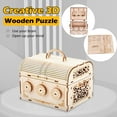 thumbnail image 1 of RKSTN Puzzles DIY Wooden Puzzle Game Assembly Password Box Toy for Child Adult Puzzles, 1 of 5
