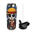 thumbnail image 3 of 18OZ Sports Insulated Kettle Drinking Cup One Piece Luffy Water Bottle Stainless Steel Kettle Portable Cup For Gym Outdoor Sports(With Straw), 3 of 9
