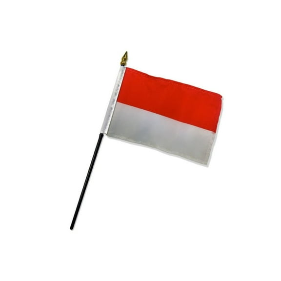 Monaco 4x6in Stick Flag