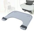 thumbnail image 4 of Wheelchair Lap Tray Table Accessories W/2 Cup Holder for Disabled Eating Reading, 4 of 10