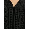 thumbnail image 5 of The Pioneer Woman Embroidered Velvet Empire Waist Top, 5 of 7