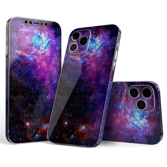 DesignSkinz Glowing Deep Space Full-Body Skin Decal Wrap Cover for iPhone 16