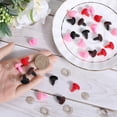 thumbnail image 3 of 1 Box 40Pcs 4 Colors Plastic Safety Noses Animal Doll Craft Triangle Crochet Dog Teddy Bear Flocking Nose with Washers Dolls Making Supplies for Amigurumi Puppet Plush Stuffed Animals 15mm, 3 of 9