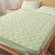 thumbnail image 5 of Xihbxyly Protector de Colchón Ajustable, Tejido Acolchado de Poliéster Suave, Diseño Antideslizante para Invierno, Transpirable y Cómodo, Lavable a Máquina, para Uso Doméstico y Hotelero, Tamaño 150, 5 of 6