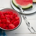 thumbnail image 4 of SDNall Multi Tool Blades, Folding Watermelon Cutting Multi Functional and Convenient Watermelon Fork Cutting Watermelon Splitter Cutting Tool Fruit Fork, 4 of 7