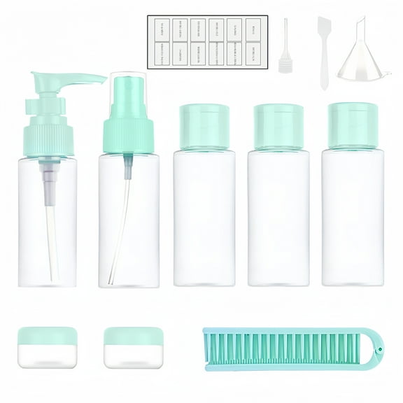 Travel Bottles Kit for Toiletries Trial Size Empty Bottles Set Toiletry Dispenser Bottle Leak Proof Bottles for Journey Business Trip Hotel Camping