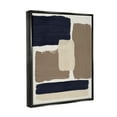 thumbnail image 4 of Stupell Industries Black & Brown Squares Abstract Painting Black Floater Framed Canvas Art Print Wall Art, 17 x 21, 4 of 10