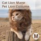 thumbnail image 2 of Para gato león mane mascota león, 2 of 6