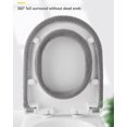 thumbnail image 5 of Funda para asiento de inodoro, paquete de 4, funda para asiento de inodoro suave y gruesa para baño, funda para asiento de inodoro lavable y cómoda, 5 of 5