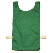 Champion Sports Heavyweight Nylon Pinnie, Pack of 12, Green, Adult