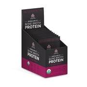 Ancient Nutrition Organic Bone Broth Protein, Nitro Beet, Packet Tray, 20g Protein, 12 Servings