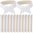 thumbnail image 1 of Collier de Chemise Fixation Carton Blanc 100 Pcs 16.3X1.2X0.1In, 1 of 4
