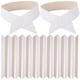 thumbnail image 4 of 150pcs dental hilo dental hilo dental guía de hilo de abrazadera nylon dental floss brotres accesorios, 4 of 6