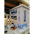 thumbnail image 2 of 1/64 Diorama Diecast Car Garage Model, LED Lighting Japanese Multi-Story Parking Lot Model Display Case, Building Model Garage, for Diecast Car Models Display, Cars Storage, Display Box, 2 of 17