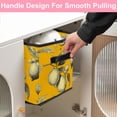 thumbnail image 5 of RATGDN Collapsible Fabric Cube Storage Bin with Double Handles for Living Room Bedroom Office Black - Lemon Juice Fruit, 5 of 7