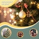 thumbnail image 2 of Wosthever 120 Uds árbol de Navidad flores artificiales fiesta de Navidad colgante conjunto flores artificiales adornos para árbol de Navidad Clip de Kits de decoración para fiestas Oro, 2 of 6