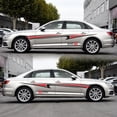 thumbnail image 4 of Universal Car Decal Refit Vehicle Waist Line Decal Car Body Decal Car Sticker, 4 of 5