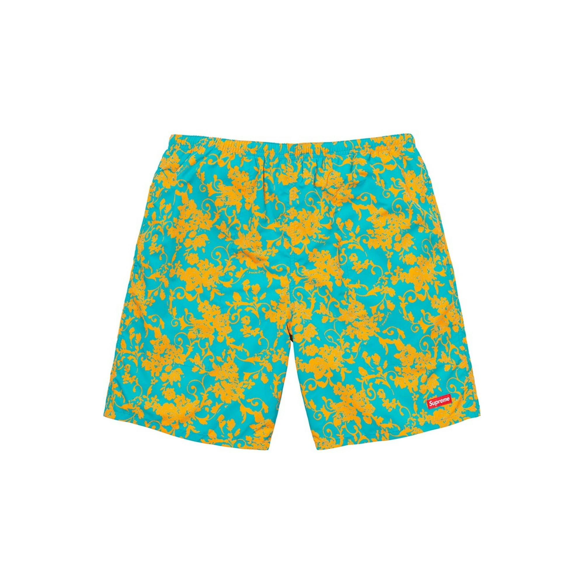Supreme - Men - Supreme Nylon Water Short (Ss20) Teal Floral