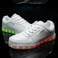 thumbnail image 3 of Mepaouo Men's Light Shoes Fashion Light Up Shoes USB Charging Luminous LED Sneakers for Women, 3 of 6