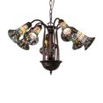 thumbnail image 6 of Meyda Tiffany 236531 Stained Glass 7 Light 26" Wide Chandelier - MultiColor, 6 of 6