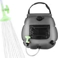 thumbnail image 1 of Solar Shower Bag 5 gallons/20L Solar Heating Camping Shower Bag with Removable Hose and On-Off Switchable Shower Head for Camping, 1 of 7