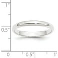 thumbnail image 4 of Avariah Diamonds Solid Platinum 3.2mm Half Round Wedding Band Size 4.5 - Ring Size 4.5, 4 of 8
