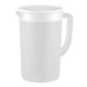 thumbnail image 1 of Jarra de agua con tapa multiusos con tapa y asa Contenedor de jugo para el hogar Blanco, 1 of 9