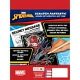 thumbnail image 3 of Marvel Spiderman 24 Page Scratch Fantastic Activity Book with Wooden Stylus, Scratch-Off, 3 of 6