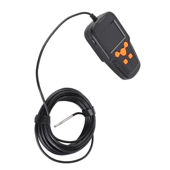 Borescope Industrial, Pantalla de 2.4 Pulgadas de 70 Grados Visualización de la Cámara de Inspecció de Boroscopio Batería multifuncional de Gran Capacidad para la