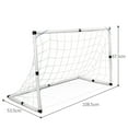 thumbnail image 1 of WEUVEB Soccer Training Net 1 Pcs Multi Portable Rectangular Football Goal for Outdoor Training, 1 of 7