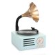 thumbnail image 5 of Retro Mini Fonógrafo Inalámbrico Bluetooth Reproductor De Música En Forma De Trompeta Subwoofer Radio Eigraketly EL017220-01, 5 of 5