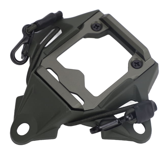Capot de Casque, Support de Casque Base NVG Support de Casque en Alliage d'Aluminium pour Sécurité