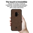 thumbnail image 3 of Nalacover Case for Samsung S9 Plus,Slim Luxury Premium PU Leather Non-Slip Grip Shockproof Bumper Anti-Scratch [ with Tempered Glass Screen Protector ] Cases for Samsung Galaxy S9 Plus, Brown, 3 of 8