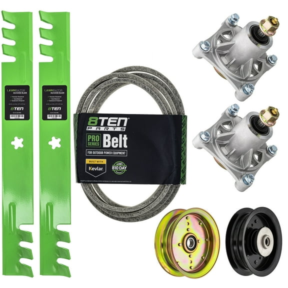 8TEN Deck Rebuild Kit for Husqvarna 42 inch RZ4219 RZ4619 RZ4620 Blade Spindle Belt Idler MK1005161