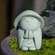 thumbnail image 4 of Figura de monje japonés, adorno de escritorio, mascota de té, mini estatua, escultura de Buda para Luciendo un sombrero, 4 of 8