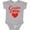AC-Heather Grey, variant on Inktastic Cousin Crew Boys or Girls Baby Bodysuit