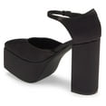 thumbnail image 2 of JEFFREY CAMPBELL OVER-N-OUT Shoes Black Satin, 2 of 6