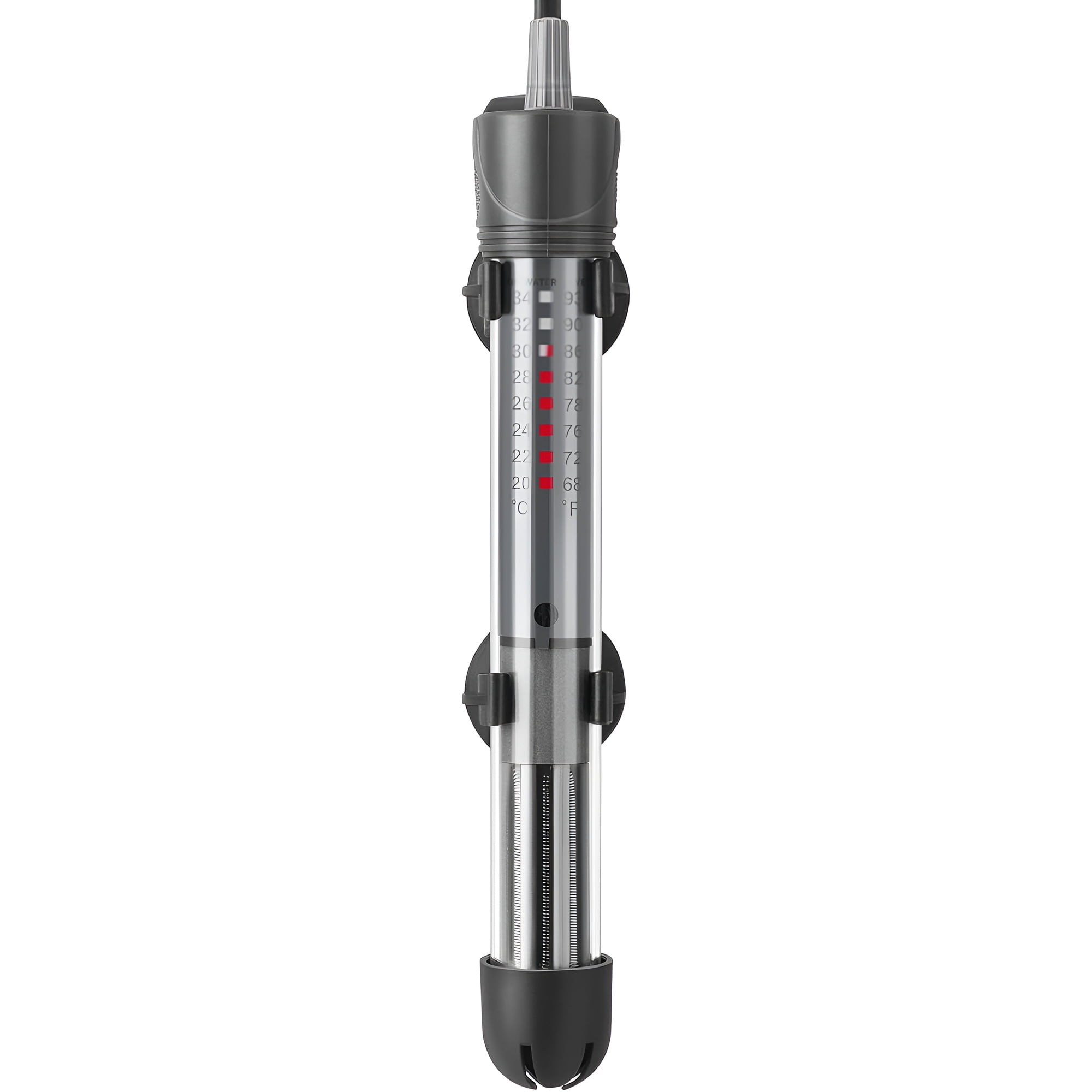 JacobsParts 100W Submersible Aquarium Heater, Adjustable Temperature for Fish Turtle Tank with Suction Cup Mounting