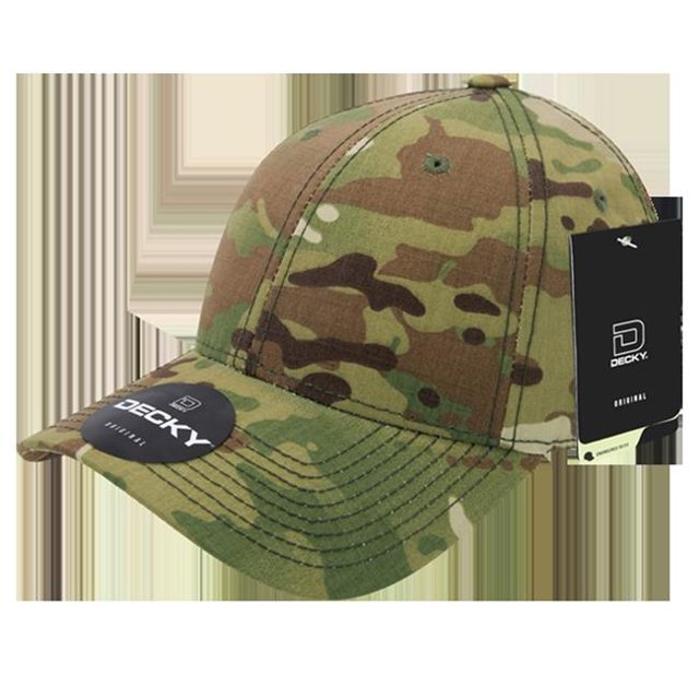 Decky 6301-MC Structured Low Crown Cap - Multicam