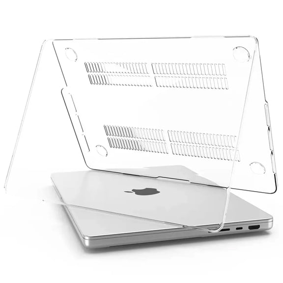 Case Compatible with MacBook Pro 13 inch M2 2024 2023 2022-2016 Release M1 A2338 A2289 A2251 A2159 A1989 A1706 A1708 Protective Hard Case- Crystal Clear