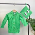 thumbnail image 1 of Chubasquero para bebés y niños Poncho para niños de preescolar con diseño de dinosaurio Poncho para niños de 2 a 6 años de edad Primavera y otoño Dibujos animados, 1 of 6