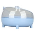thumbnail image 3 of Bol d'Alimentation Incliné pour Animaux, Base Stable Réduit la Charge sur le Cou Bol d'Alimentation Confortable pour Intérieur Bleu, 3 of 8