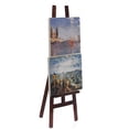 thumbnail image 1 of Mini Easel 1:12 Decorative Creative Wood Display Easel with Mini Painting, 1 of 1