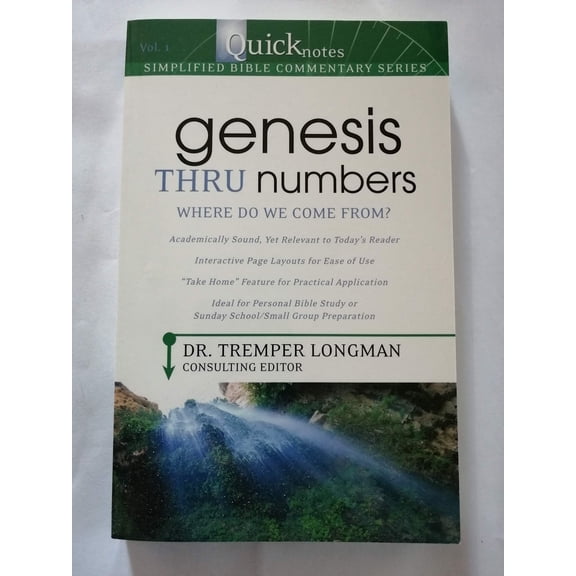 Pre-Owned Genesis to Numbers: The Creator and His Purpose (Quicknotes Commentary) (Paperback) 1597897671 9781597897679